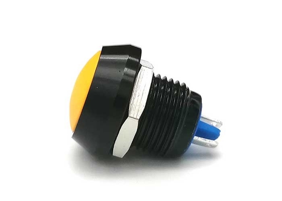 Domed Head Vandal Proof 2A Anti Vandal Push Button Switch Momentary For Marine